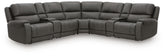 Best Deals Furniture - Ashley Furniture - 5Z - Pittson 7-Piece Power Reclining Sectional - 7-Piece Power Reclining Sectional - PCU12600S10
