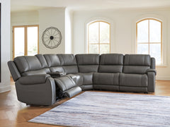 Best Deals Furniture - Ashley Furniture - 5Z - Pittson 6-Piece Power Reclining Sectional - 6-Piece Power Reclining Sectional - PCU12600S5