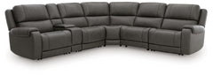 5Z - Pittson 6-Piece Power Reclining Sectional