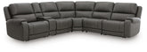 Best Deals Furniture - Ashley Furniture - 5Z - Pittson 6-Piece Power Reclining Sectional - 6-Piece Power Reclining Sectional - PCU12600S12