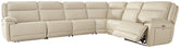 Best Deals Furniture - Ashley Furniture - Double Deal 6-Piece Reclining Sectional - 6-Piece Reclining Sectional - U13001S7