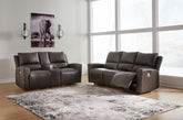 Best Deals Furniture - Ashley Furniture - Boxmere Power Reclining Sofa and Loveseat - Power Reclining Sofa and Loveseat - U13100U1