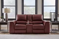 Alessandro Power Reclining Loveseat with Console