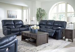 Best Deals Furniture - Ashley Furniture - Leesworth Power Reclining Sofa, Loveseat and Recliner - Power Reclining Sofa, Loveseat and Recliner - U43809U2