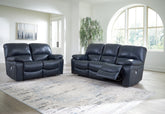 Best Deals Furniture - Ashley Furniture - Leesworth Power Reclining Sofa and Loveseat - Power Reclining Sofa and Loveseat - U43809U1