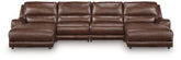 Best Deals Furniture - Ashley Furniture - DeepWakes 4-Piece Reclining Sectional with Double Chaise - 4-Piece Reclining Sectional with Double Chaise - PCU62607S37