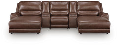 Best Deals Furniture - Ashley Furniture - DeepWakes 5-Piece Power Reclining Sectional with Chaise - 5-Piece Power Reclining Sectional with Chaise - PCU62607S16