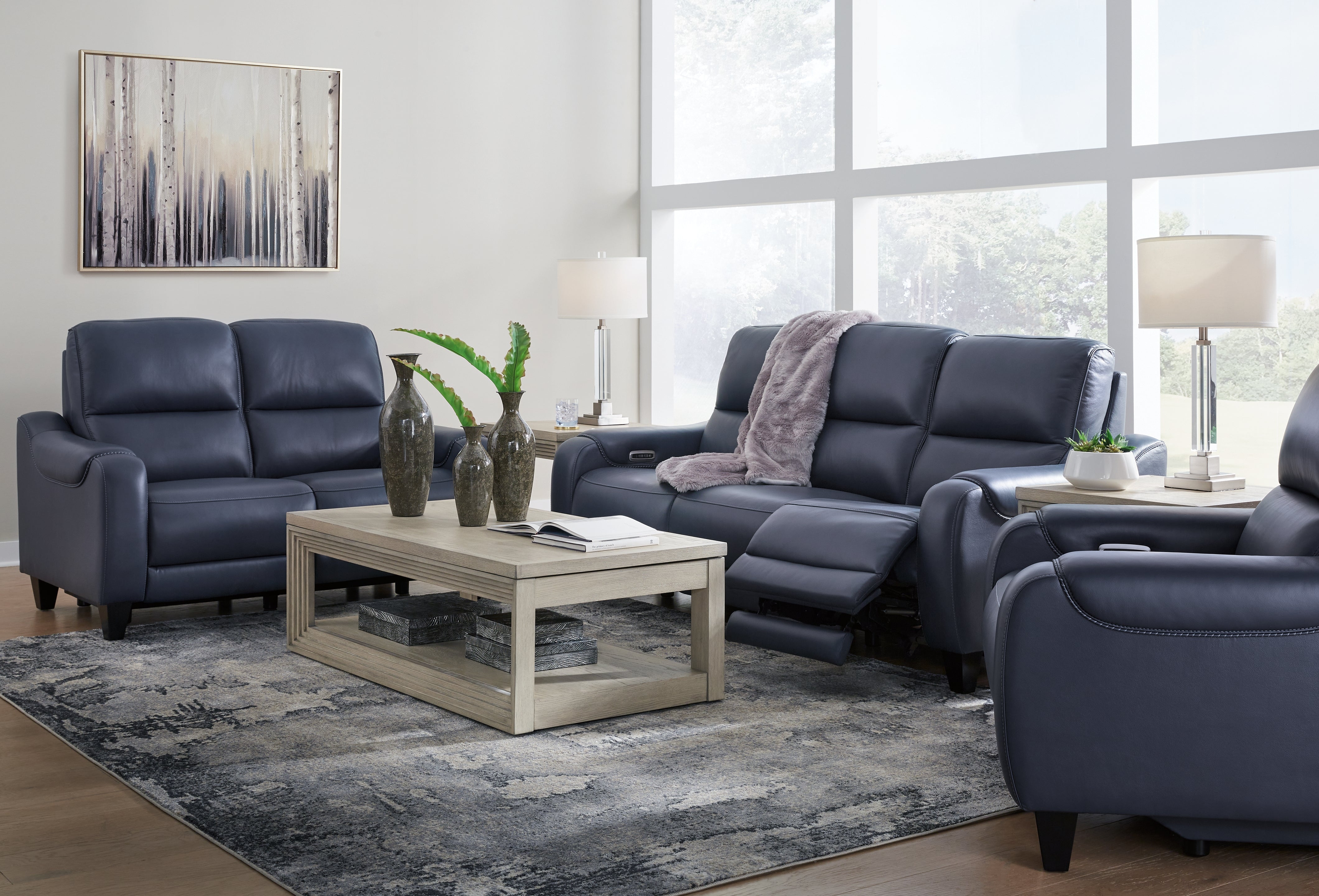 Best Deals Furniture - Ashley Furniture - Mercomatic Power Reclining Sofa, Loveseat and Recliner - Power Reclining Sofa, Loveseat and Recliner - U75311U2