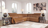 Best Deals Furniture - Ashley Furniture - Temmpton 4-Piece Reclining Sectional - 4-Piece Reclining Sectional - U92708S6