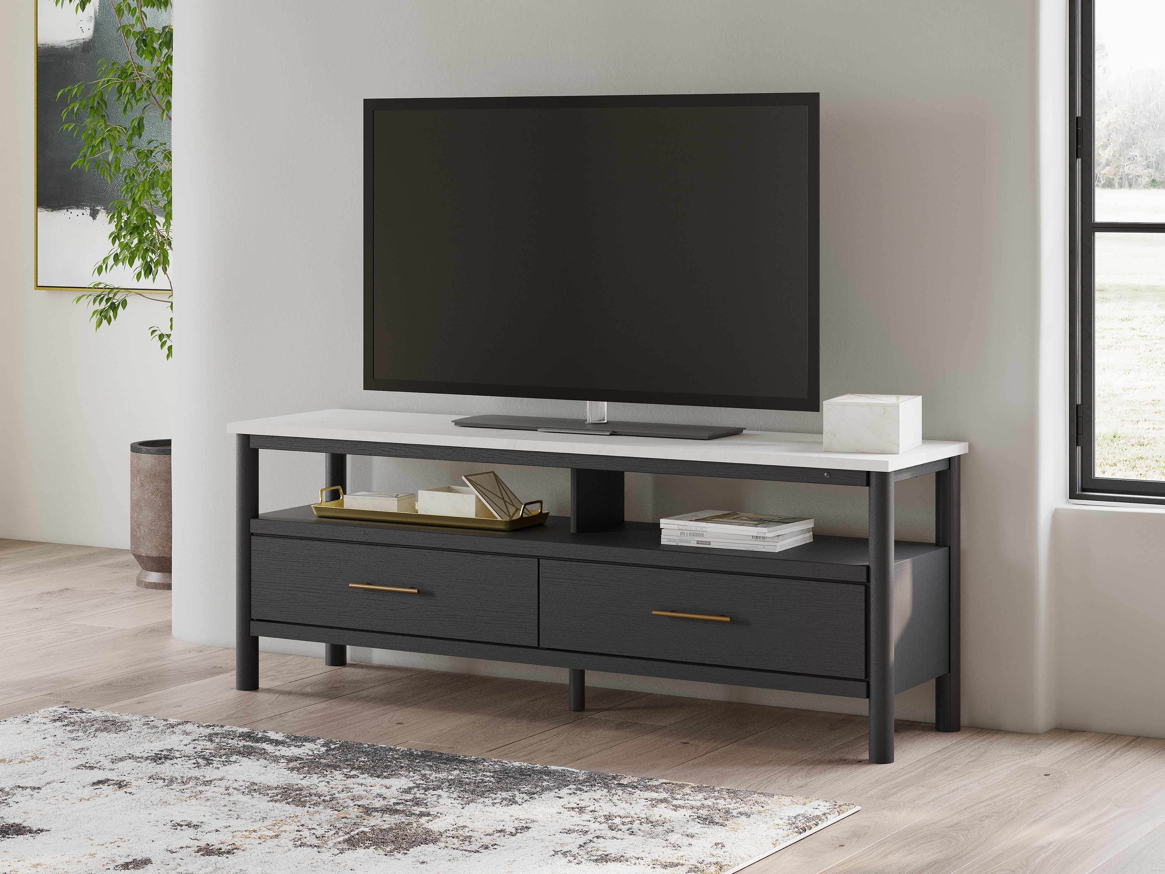 Best Deals Furniture - Ashley Furniture - Cadmori 72" TV Stand - 72" - W2616-68