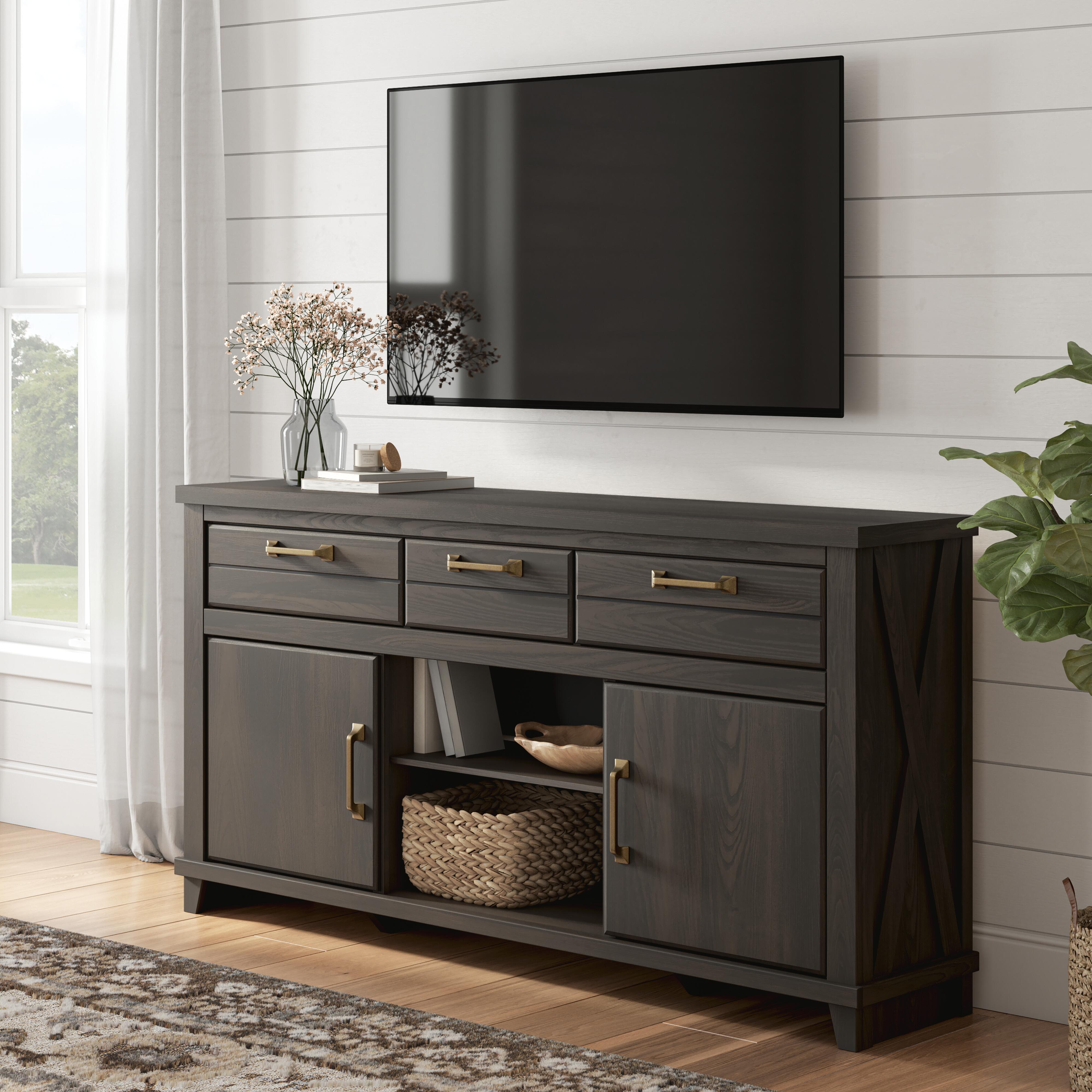 Best Deals Furniture - Ashley Furniture - Brazen Valley 71" TV Stand - 71" - W2648-268
