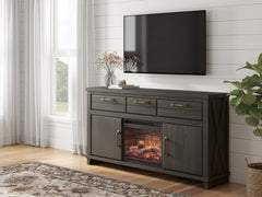 Brazen Valley 71" TV Stand with Electric Fireplace