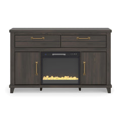 Brazen Valley 60" TV Stand with Electric Fireplace