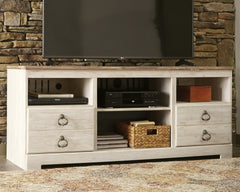 Best Deals Furniture - Ashley Furniture - Willowton 64" TV Stand - 64" - W267-68