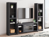 Best Deals Furniture - Ashley Furniture - Cayberry 3-Piece Entertainment Center with Electric Fireplace - 3-Piece Entertainment Center with Electric Fireplace - W2721W2