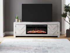 Best Deals Furniture - Ashley Furniture - Cayboni 71" TV Stand with Electric Fireplace - 71" TV Stand with Electric Fireplace - W3788W1