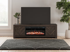 Best Deals Furniture - Ashley Furniture - Cayboni 71" TV Stand with Electric Fireplace - 71" TV Stand with Electric Fireplace - W3789W1