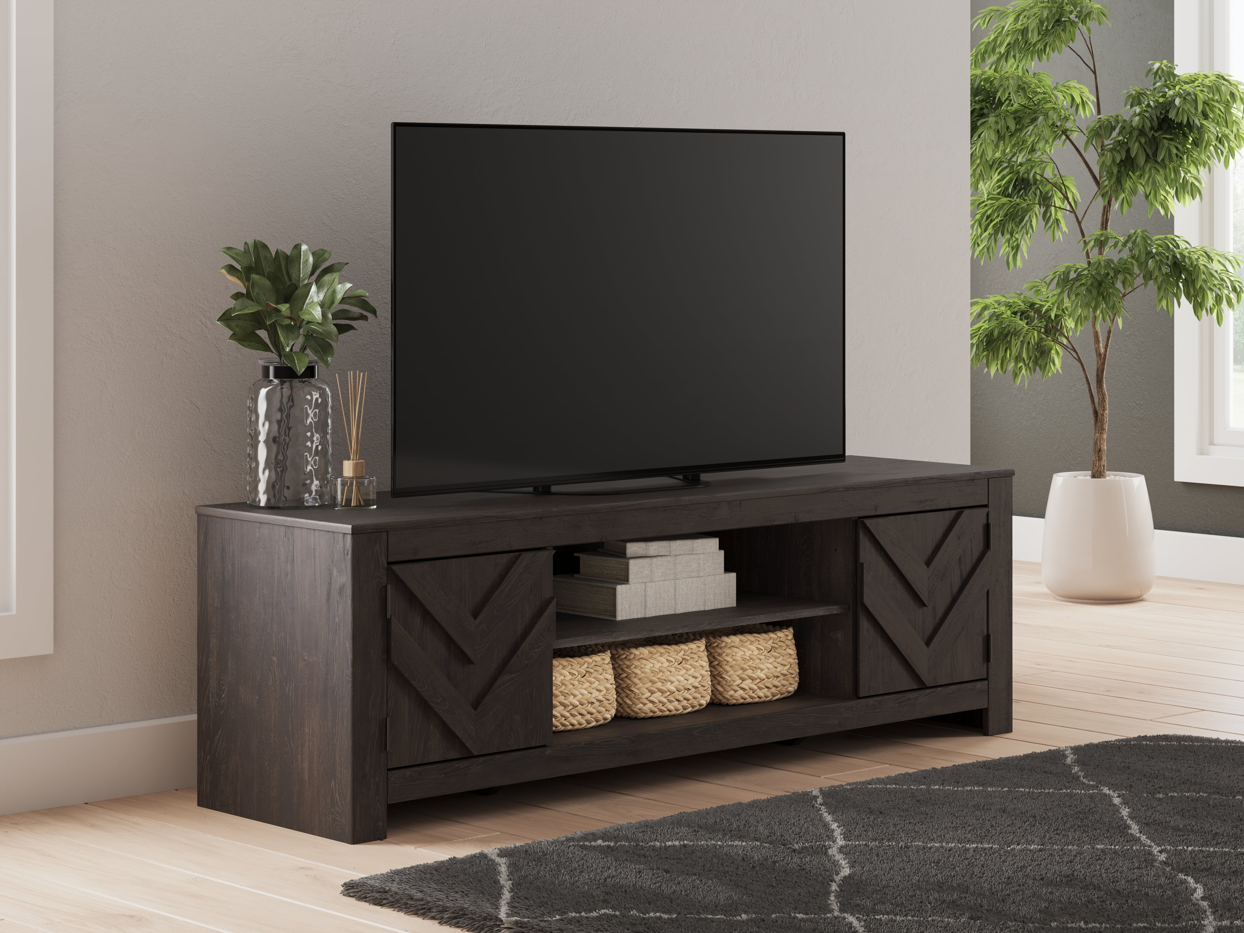 Best Deals Furniture - Ashley Furniture - Cayboni 71" TV Stand - 71" - W3789-68