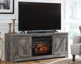 Best Deals Furniture - Ashley Furniture - Wynnlow 63" TV Stand with Electric Fireplace - 63" TV Stand with Electric Fireplace - W440W9