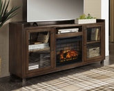 Best Deals Furniture - Ashley Furniture - Starmore 70" TV Stand with Electric Fireplace - 70" TV Stand with Electric Fireplace - W633W5