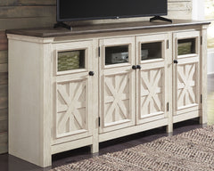 Best Deals Furniture - Ashley Furniture - Bolanburg 74" TV Stand - 74" - W647-60