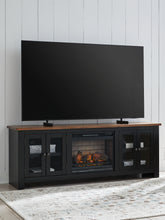 Best Deals Furniture - Ashley Furniture - Wildenauer 76" TV Stand with Electric Fireplace - 76" TV Stand with Electric Fireplace - W664W1