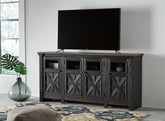 Best Deals Furniture - Ashley Furniture - Tyler Creek 74" TV Stand - 74" - W736-68