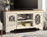 Best Deals Furniture - Ashley Furniture - Realyn 74" TV Stand - 74" - W743-68