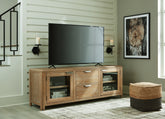Best Deals Furniture - Ashley Furniture - Rencott 80" TV Stand - 80" - W781-68