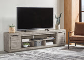 Best Deals Furniture - Ashley Furniture - Naydell 92" TV Stand - 92" - W996-78