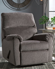 Best Deals Furniture - Ashley Furniture - Nerviano Recliner - Zero Wall Recliner / Gray - 1080329