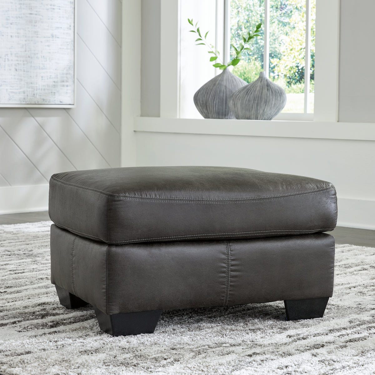 Best Deals Furniture - Ashley Furniture - Bladen Ottoman - Ottoman / Slate - 1202114