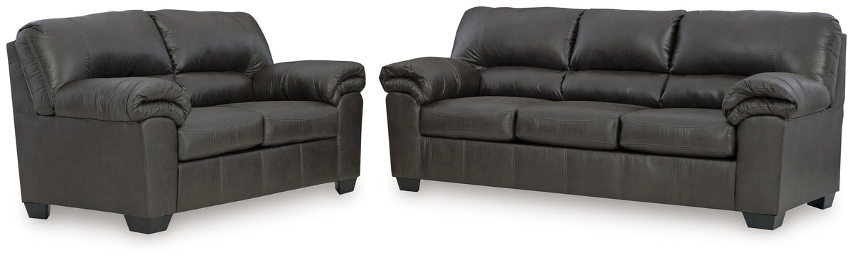 Best Deals Furniture - Ashley Furniture - Bladen Sofa and Loveseat - Sofa and Loveseat / Slate - 12021U1