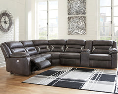Best Deals Furniture - Ashley Furniture - Kincord 4-Piece Power Reclining Sectional - 4-Piece Power Reclining Sectional / Midnight - 13104S3