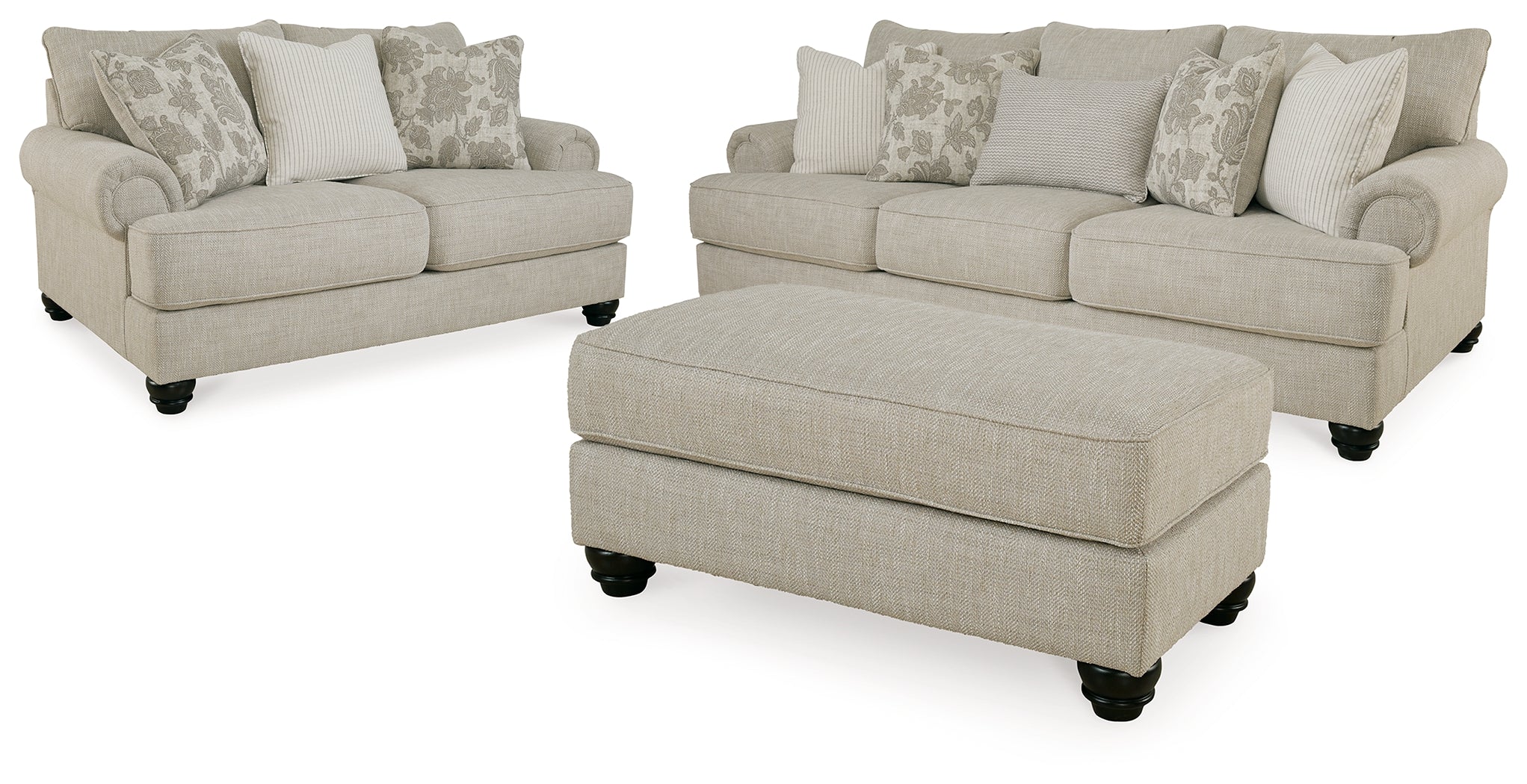 Best Deals Furniture - Ashley Furniture - Asanti Sofa, Loveseat and Ottoman - Sofa, Loveseat and Ottoman - 13201U1