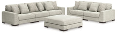 Best Deals Furniture - Ashley Furniture - Regent Park 3-Piece Sectional Sofa and 2-Piece Sectional Loveseat - 3-Piece Sectional Sofa and 2-Piece Sectional Loveseat - 14404U3