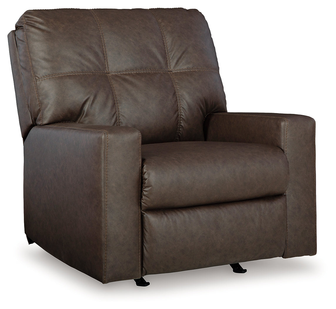 Barlin Mills Sofa and Recliner