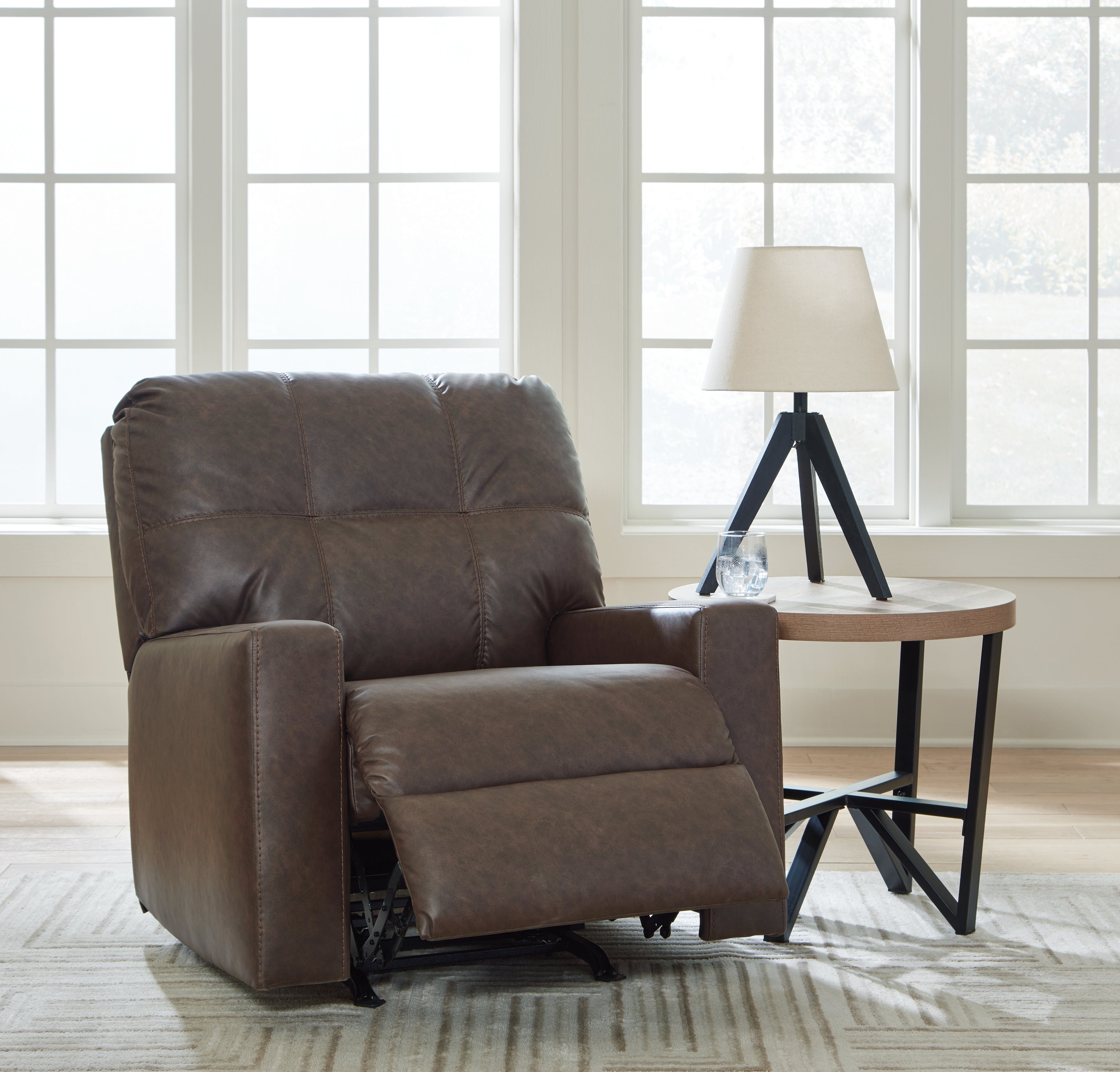 Barlin Mills Sofa and Recliner