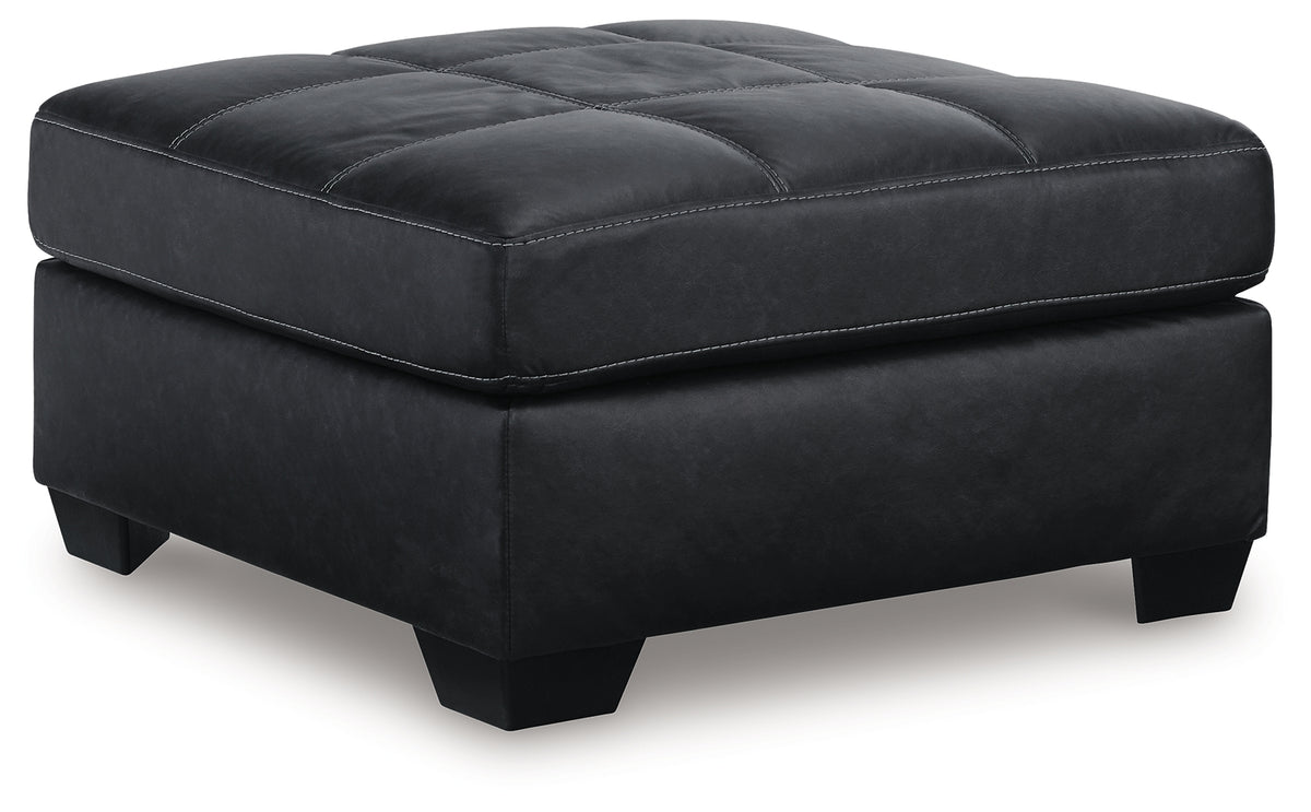 Best Deals Furniture - Ashley Furniture - Barlin Mills Oversized Accent Ottoman - Oversized Accent Ottoman / Carbon - 1700408
