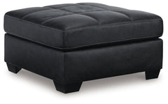 Best Deals Furniture - Ashley Furniture - Barlin Mills Oversized Accent Ottoman - Oversized Accent Ottoman / Carbon - 1700408