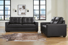 Best Deals Furniture - Ashley Furniture - Barlin Mills Sofa and Loveseat - Sofa and Loveseat / Carbon - 17004U1