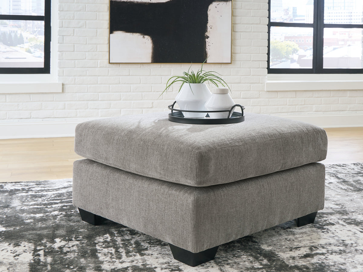 Best Deals Furniture - Ashley Furniture - Lanelly Oversized Accent Ottoman - Oversized Accent Ottoman / Alloy - 1750408