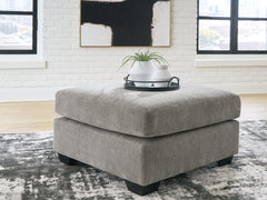 Best Deals Furniture - Ashley Furniture - Lanelly Oversized Accent Ottoman - Oversized Accent Ottoman / Alloy - 1750408