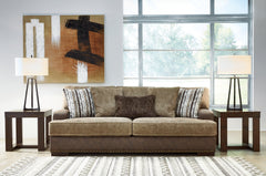 Best Deals Furniture - Ashley Furniture - Alesbury Sofa - Sofa / Chocolate - 1870438