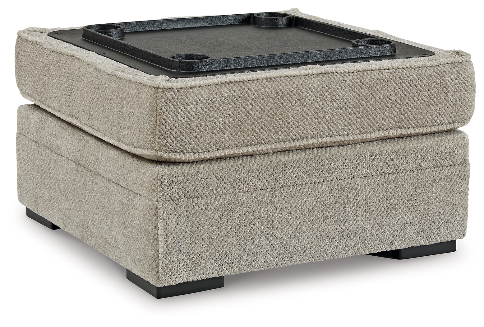 Calnita Oversized Swivel Chair and Ottoman