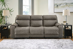 Best Deals Furniture - Ashley Furniture - Starbot 3-Piece Power Reclining Sectional Sofa - 3-Piece Power Reclining Sectional Sofa / Fossil - 23501S3