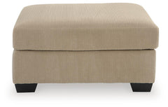 SimpleJoy 3-Piece Sectional and Ottoman