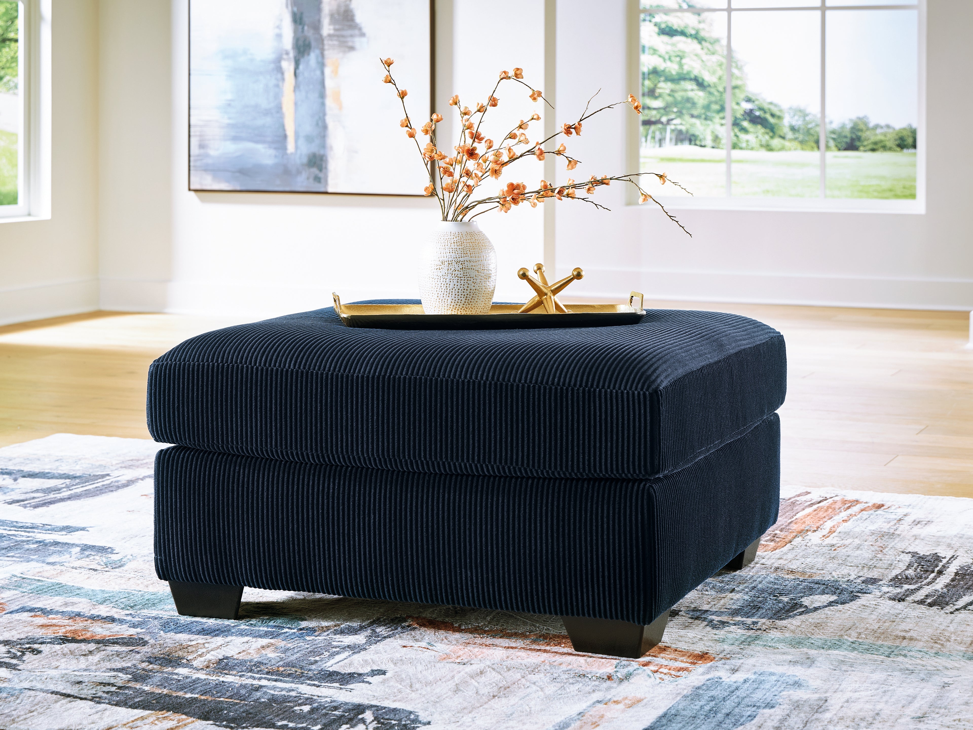 Best Deals Furniture - Ashley Furniture - SimpleJoy Oversized Accent Ottoman - Oversized Accent Ottoman - 2420508