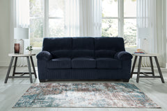 Best Deals Furniture - Ashley Furniture - SimpleJoy Sofa - Sofa / Navy - 2420538