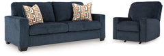Best Deals Furniture - Ashley Furniture - Aviemore Sofa and Recliner - Sofa and Recliner - 24303U3